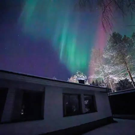 וילה Arctic Aurora With Sauna - Northern Lights And Adventures In The Hometown Of Santa Claus, *