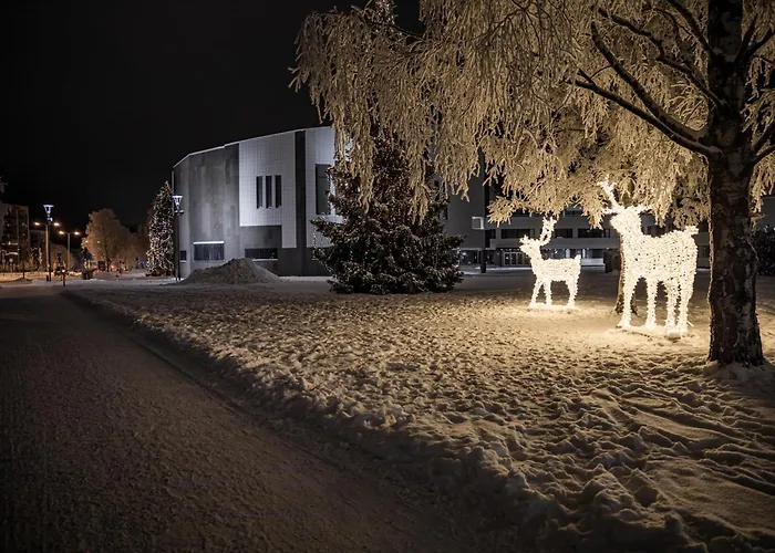 Arctic Aurora With Sauna - Northern Lights And Adventures In The Hometown Of Santa Claus, *